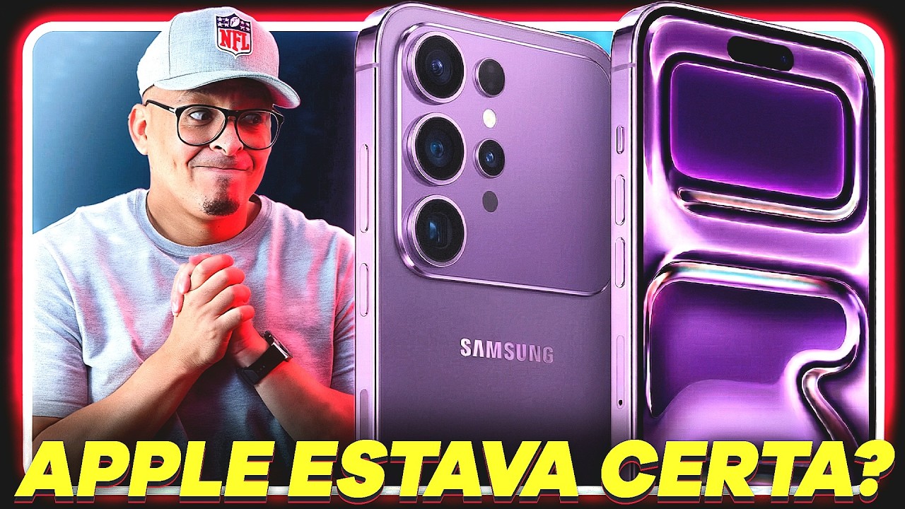 SAMSUNG VAI SIM COPIAR A APPLE❓ 