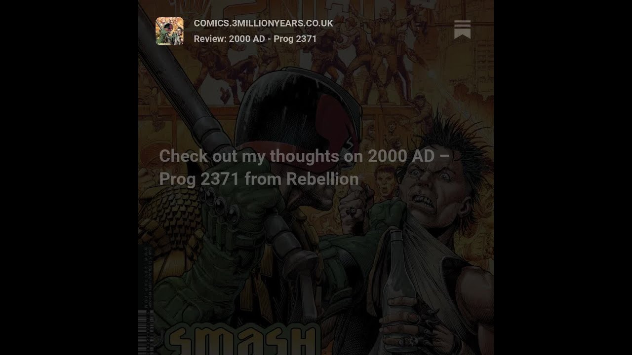 Review: 2000 AD - Prog 2371