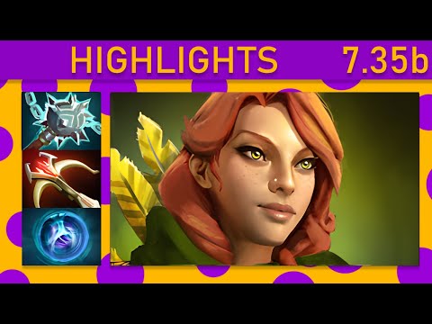 ⭐Paparazi灬 Windranger 15+ Kills! Mid Highlights 7.35b - Dota 2 Top MMR