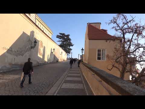Charles Bridge  to Prague Castle by walk , Czech Republic
