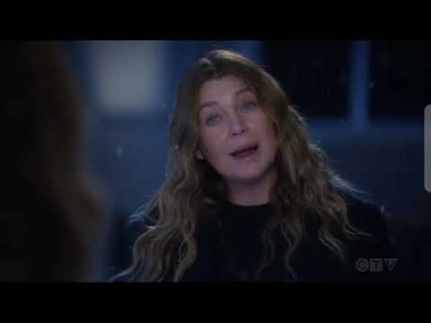 Grey's Anatomy - Teddy & Meredith scene (17x9)