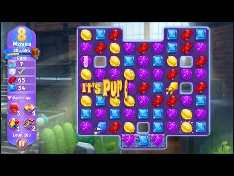 Willy Wonkas Sweet Adventure Level 189 - NO BOOSTERS 🍫 | SKILLGAMING ✔️