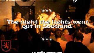 The Real McKenzies - The night the lights went out in Scotland