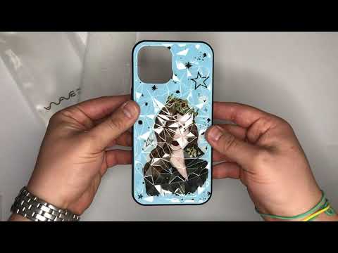 Чехол для Apple Iphone 12 Pro Max королева. Цвет: голубой - фото 1 - id-p2832928793