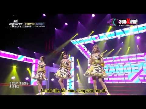 [Vietsub][Perf] Orange Caramel - Catallena (140327 M!Countdown){Playgirlz Team}