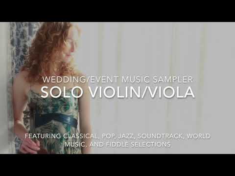 Promotional video thumbnail 3 for Laurel Thomsen Violin/Viola Performance