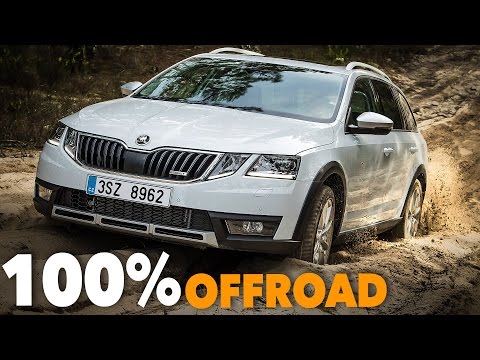 Skoda OCTAVIA SCOUT OFFROAD TEST DRIVE - Better than the 2017 Volkswagen Golf Alltrack ?