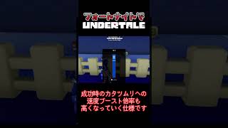 #フォートナイト でサンダースネイル！ #uefn #undertale