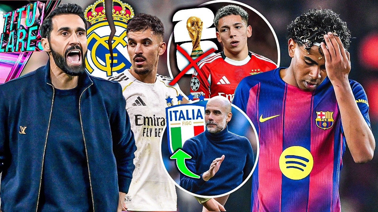 ¿Lamine no se cuidó? | Pelea con Arbeloa y lo borran | UEFA castiga a Prestianni | Pep “Si a Italia”