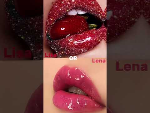Lisa or Lena#girls#makeup#nails#edit#Lisa#Lena#Lisa or Lena 🌸🌸
