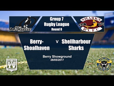 2017 Group 7 RL Round 8 Full Match Replay - Berry-Shoalhaven Heads Magpies Vs Shellharbour Sharks