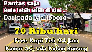 Harga Mulai 70 ribu per hari, Gratis Kopi Teh 24 jam Hotel Penginapan Murah di J