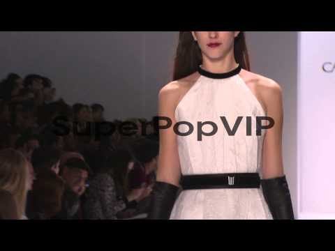 Models walk the runway  during Carmen Marc Valvo - Fall 2...