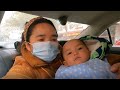 Sister Miao Took Her Son On A Day Trip Driving On The Trampoline And Slide