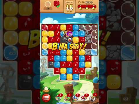 Angry Birds Blast ( Level 45) Gameplay Walkthrough