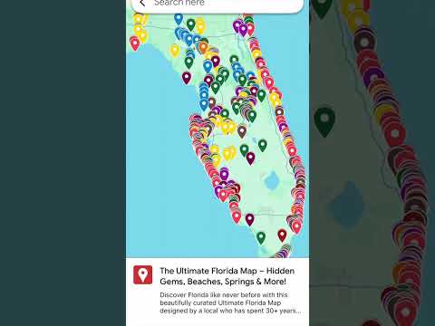 Ready to explore the REAL Florida?! 😍 Link in bio for the map! Findin