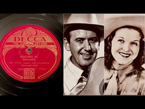 Red Foley & Judy Martin - Remember Me - 78 rpm - Decca M33043 - 1950