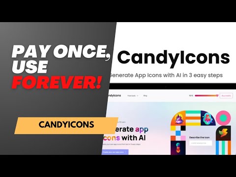 🎨 Create App Icons with AI in 3 Clicks | CandyIcons Review