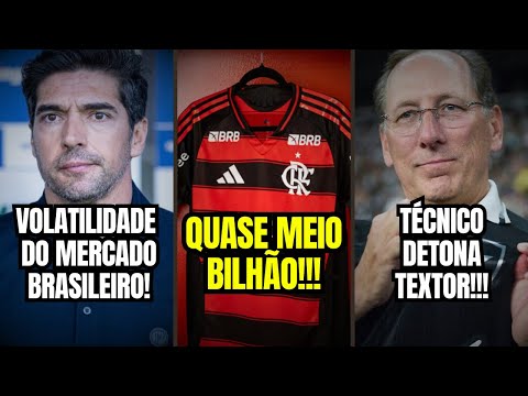 SURREAL! Camisa do Flamengo ATINGE VALOR MAIOR! Textor FRITADO! Brasil é MÁQUINA de DEMITIR técnico!