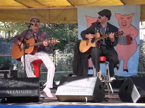 Thomas JeanJean - La Fille au Monosourcil (live fête du cochon 2009 avec Jeff)