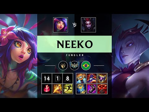 Neeko Jungle vs Elise - BR Challenger Patch 25.10