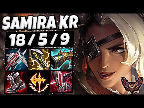 Samira vs Kaisa [ ADC ] Patch 12.22 Korea Grandmaster ✅