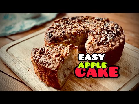 Baking a Delicious Apple Cake from Scratch٫The Ultimate Apple Cake(Easy Apple Cake recipe)