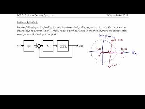 ECE320 Lecture10-1b: Discrete-Time Systems - Transfer Function Control