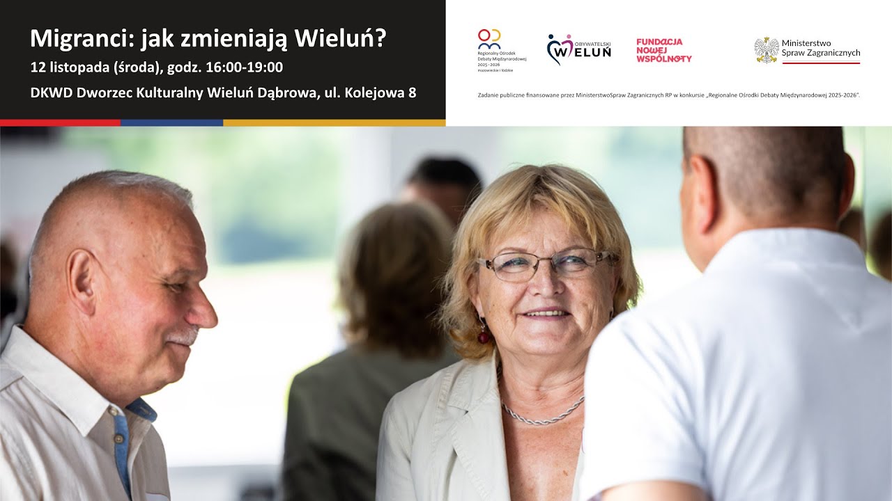 Migranci: jak zmieniają Wieluń?