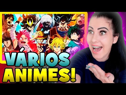 MÃE EVANGÉLICA REACT ANIMES NO TOPO (Rap) Goku, Naruto, Luffy, Seiya, Kira, Midoriya, Eren, Melioda