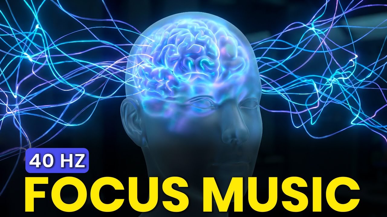 Recharge Your Mind: 40 Hz Binaural Beats for Focus & Productivity, Gamma Waves