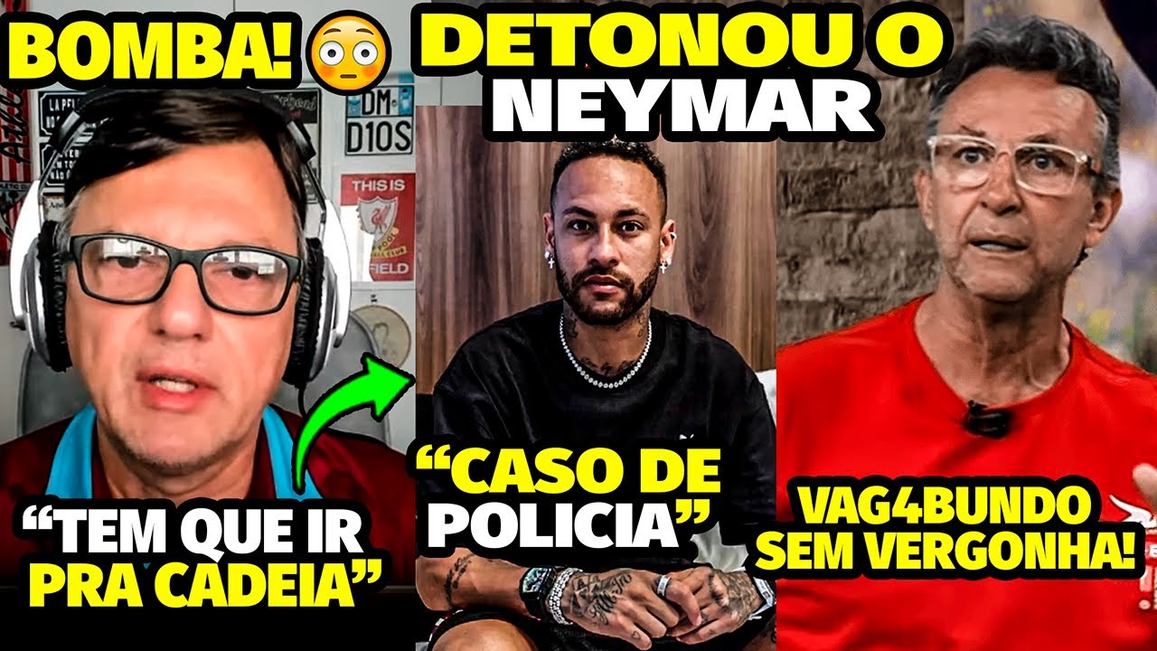 TRETA! NETO E MAURO FAZ ACUSAÇÕES CRIMINOS4 PRA CIMA DO NEYMAR