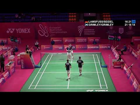 Match Point - Mark Lamsfuss / Marvin Seidel vs Christopher Grimley / Matthew Grimley - MD R16 #EBC21