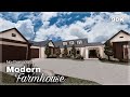 BLOXBURG | Modern Farmhouse | No-Gamepass | House Speedbuild