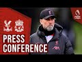 Jürgen Klopp's pre-match press conference | Crystal Palace vs Liverpool