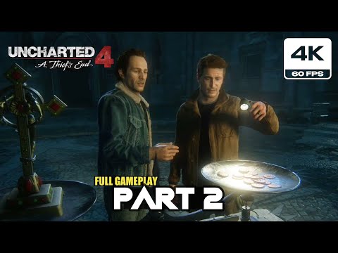 Uncharted 4: Thief End - Gameplay Walkthrough Part 2 (4K 60 FPS PS5 Pro)