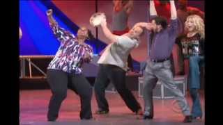 The Cast of 'Leap of Faith' performing at the 2012 Tony Awards