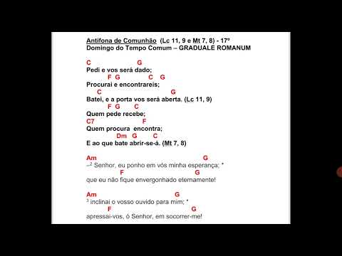 PEDI E VOS SERÁ DADO - RUZYE - 17º Domingo - Ano C