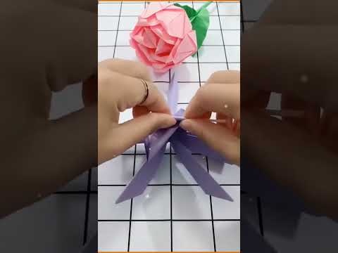 Origami Paper flower Crafts Ideas Diy Paper Crafts Dharmik arts #dharmikarts