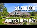 North Spokane Home Tour | Private Acreage | Waterfront Estate