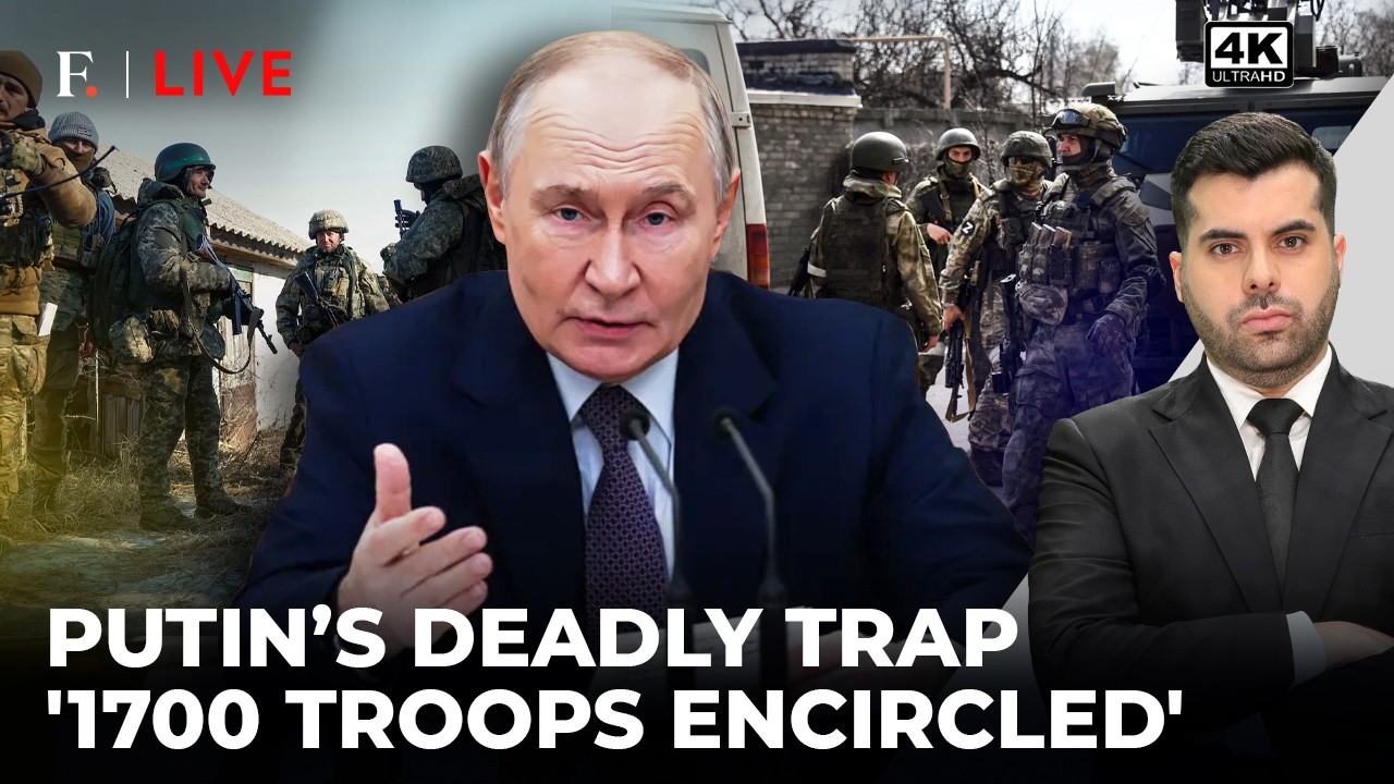 Putin's No-Escape Trap? 1,700 Ukrainian Troops Surrounded By Russian Forces | Firstpost Live | 4K