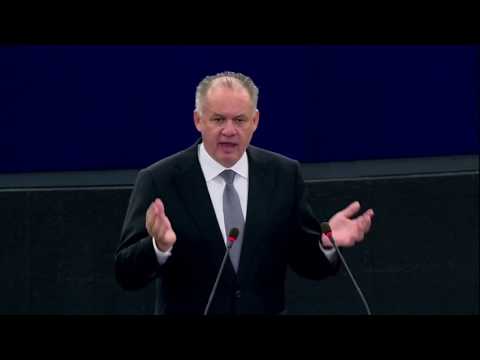 Prejav prezidenta SR Andreja Kisku v Európskom parlamente