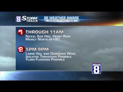 StormTrack 8 Morning Forecast June 22, 2015