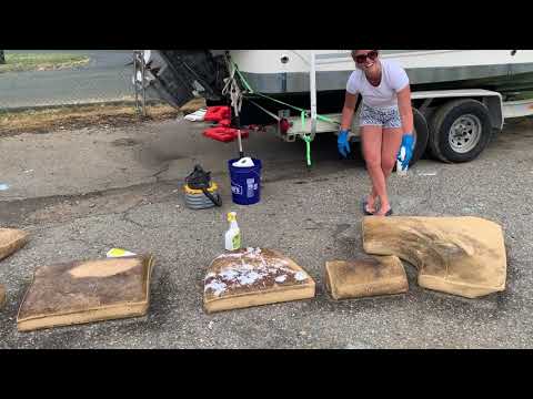 Marine RV Interior Vinyl Mildew Mold Cleaner Remover Star brite CLR MiracleMist Product Review