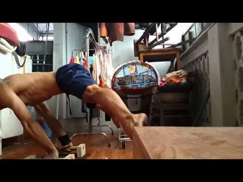 Test thử Straddle Planche 6/7/2015 :((