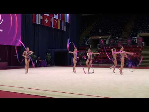 USA 5 Ribbons Junior Group Irina Deleanu Cup 22 May 2021