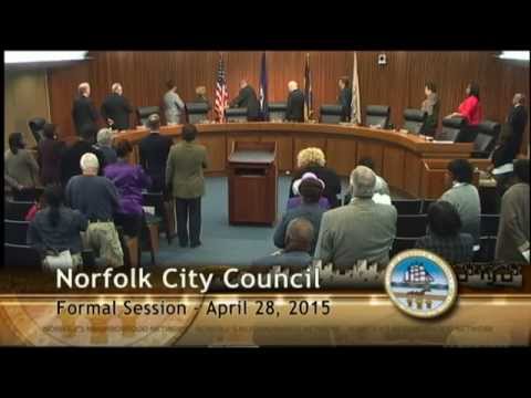 Formal 04/28/15 Session - Norfolk City Council