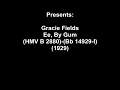 Gracie Fields - Ee, By Gum(1929)