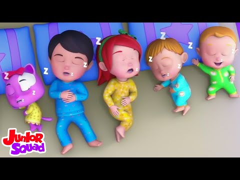 Zehn im Bett Lehrreiches Zähllied + weitere Kindergartenreime für Babys