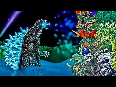 Godzilla 2001  VS All Kaiju Monster Godzilla Daikaiju Battle Royale (ไทย) [PredatorOAT]